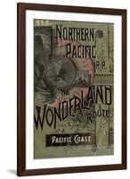 Northern Pacific 1885-Vintage Apple Collection-Framed Giclee Print