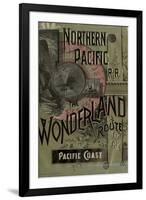 Northern Pacific 1885-Vintage Apple Collection-Framed Giclee Print