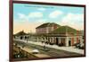 Northern Pacific Depot, Livingston-null-Framed Art Print