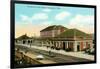 Northern Pacific Depot, Livingston-null-Framed Art Print