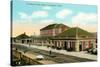 Northern Pacific Depot, Livingston-null-Stretched Canvas