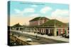 Northern Pacific Depot, Livingston-null-Stretched Canvas