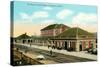 Northern Pacific Depot, Livingston-null-Stretched Canvas