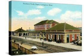 Northern Pacific Depot, Livingston-null-Stretched Canvas