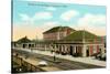 Northern Pacific Depot, Livingston-null-Stretched Canvas