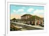 Northern Pacific Depot, Livingston-null-Framed Art Print