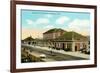 Northern Pacific Depot, Livingston-null-Framed Art Print