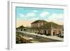 Northern Pacific Depot, Livingston-null-Framed Art Print