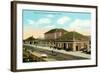 Northern Pacific Depot, Livingston-null-Framed Art Print