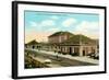 Northern Pacific Depot, Livingston-null-Framed Art Print