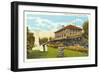 Northern Pacific Depot, Missoula, Montana-null-Framed Art Print