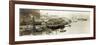 Northern Pacific Dock, Circa 1912-B.L. Aldrich-Framed Premium Giclee Print