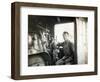 Northern Pacific - Engineer, Circa 1909-null-Framed Premium Giclee Print