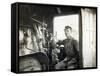 Northern Pacific - Engineer, Circa 1909-null-Framed Stretched Canvas