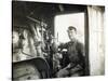 Northern Pacific - Engineer, Circa 1909-null-Stretched Canvas