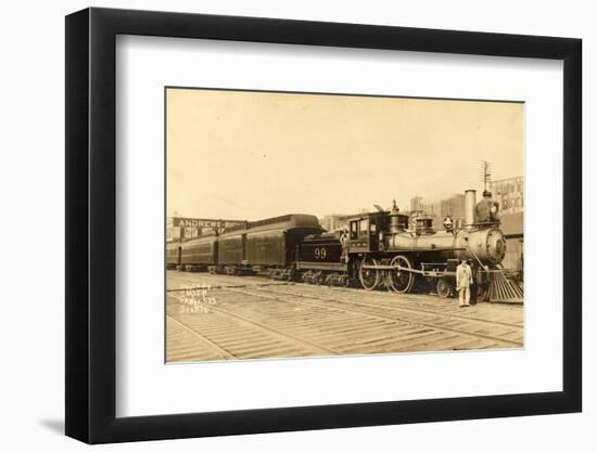 Northern Pacific Locomotive No. 99-Smith-Framed Photographic Print