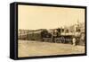 Northern Pacific Locomotive No. 99-Smith-Framed Stretched Canvas