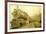 Northern Pacific Locomotive, Point Defiance, Tacoma, WA, ca. 1914-null-Framed Giclee Print