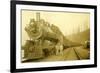 Northern Pacific Locomotive, Point Defiance, Tacoma, WA, ca. 1914-null-Framed Giclee Print