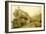 Northern Pacific Locomotive, Point Defiance, Tacoma, WA, ca. 1914-null-Framed Giclee Print