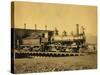 Northern Pacific Railroad Locomotive 162-null-Stretched Canvas