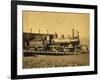 Northern Pacific Railroad Locomotive 162-null-Framed Photographic Print