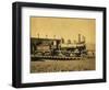 Northern Pacific Railroad Locomotive 162-null-Framed Photographic Print