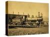 Northern Pacific Railroad Locomotive 162-null-Stretched Canvas