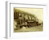 Northern Pacific Railway Locomotive No. 1617 at Pasco, Wa-null-Framed Photographic Print