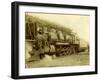 Northern Pacific Railway Locomotive No. 1617 at Pasco, Wa-null-Framed Photographic Print