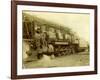 Northern Pacific Railway Locomotive No. 1617 at Pasco, Wa-null-Framed Photographic Print