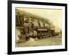 Northern Pacific Railway Locomotive No. 1617 at Pasco, Wa-null-Framed Photographic Print