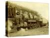 Northern Pacific Railway Locomotive No. 1617 at Pasco, Wa-null-Stretched Canvas