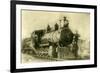 Northern Pacific Railway Locomotive No. 2, Ellensburg, Wa, 1904-null-Framed Photographic Print