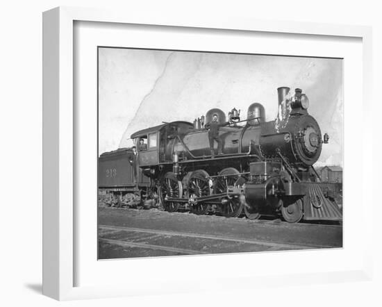 Northern Pacific Railway Locomotive No. 213, Ellensburg-Otto W. Pautzke-Framed Photographic Print