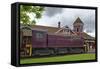 Northern Pacific Railway Museum-Richard Cummins-Framed Stretched Canvas