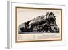 Northern Pacific-null-Framed Art Print