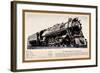Northern Pacific-null-Framed Art Print