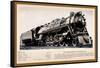 Northern Pacific-null-Framed Stretched Canvas