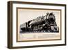 Northern Pacific-null-Framed Art Print