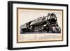 Northern Pacific-null-Framed Art Print