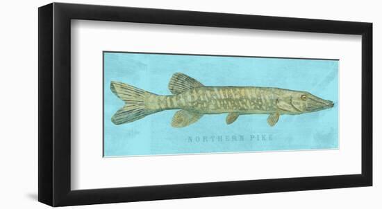 Northern Pike-John W^ Golden-Framed Art Print