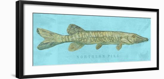 Northern Pike-John W^ Golden-Framed Art Print