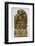 Northern Qi Dynasty Stele with Twin-Bodhisattvas-null-Framed Photographic Print