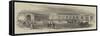 Northern Railroad of France, the Paris Embarcadere-null-Framed Stretched Canvas