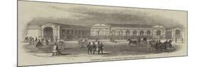 Northern Railroad of France, the Paris Embarcadere-null-Mounted Giclee Print