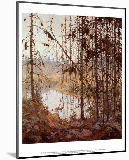 Northern River-Tom Thomson-Mounted Art Print