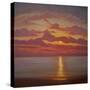 Northern Sea, 2005 Sunset Seascape-Lee Campbell-Stretched Canvas