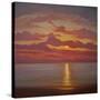 Northern Sea, 2005 Sunset Seascape-Lee Campbell-Stretched Canvas