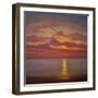 Northern Sea, 2005 Sunset Seascape-Lee Campbell-Framed Giclee Print